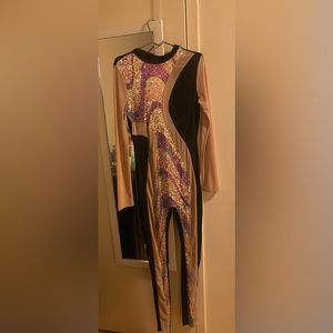 Diamond Birthday Dress Black Sequin Multicolored